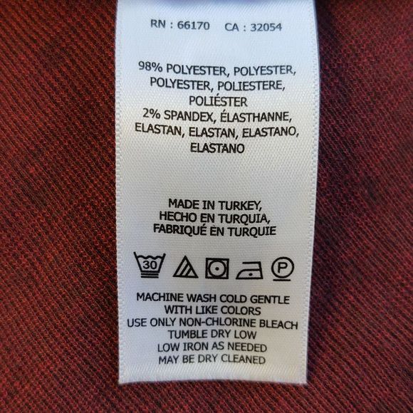 Anthropologie Heartland Floral Cropped Black Red Top L - Picture 6 of 6